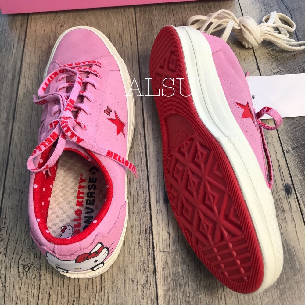 Conv&Hello Kitty One Star OX Prism Pink W AUTHENT - Picture 7 of 8